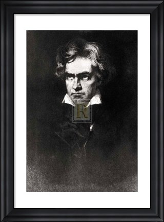 Framed Beethoven Print