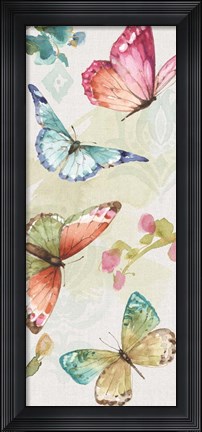 Framed Colorful Breeze VII Print