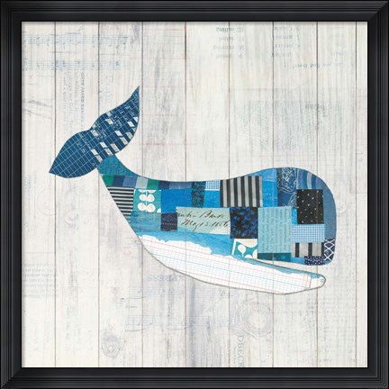 Framed Wind and Waves II Nautical Print