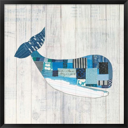 Framed Wind and Waves II Nautical Print