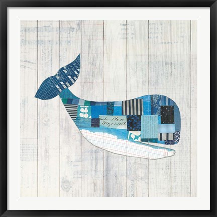 Framed Wind and Waves II Nautical Print