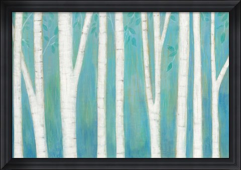 Framed Spring Woods Print