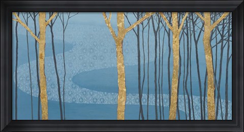 Framed Katonah Gold Print