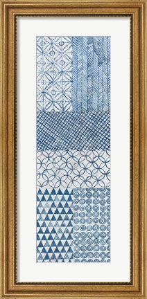 Framed Maki Tile Panel I Print
