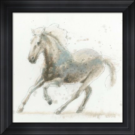 Framed Stallion II Print