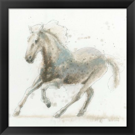 Framed Stallion II Print