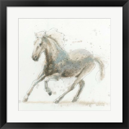 Framed Stallion II Print