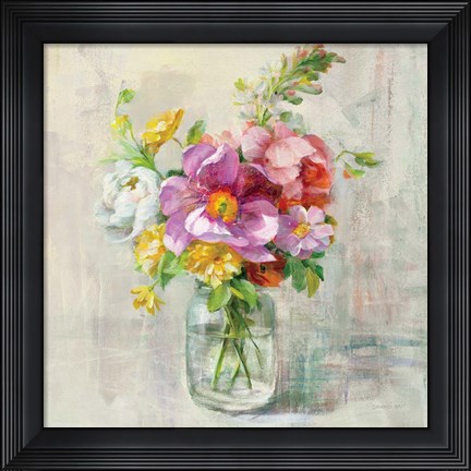 Framed Summer Treasures II Print