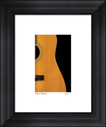 Framed Classic Acoustic Print