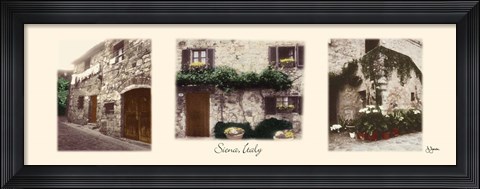 Framed Siena, Italy Print