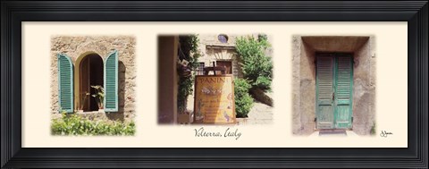 Framed Volterra, Italy Print