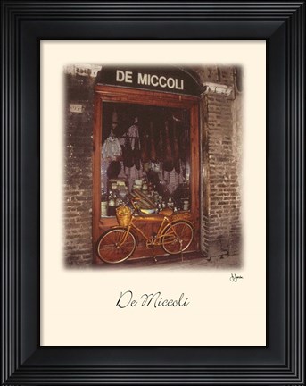 Framed De Miccoli Print