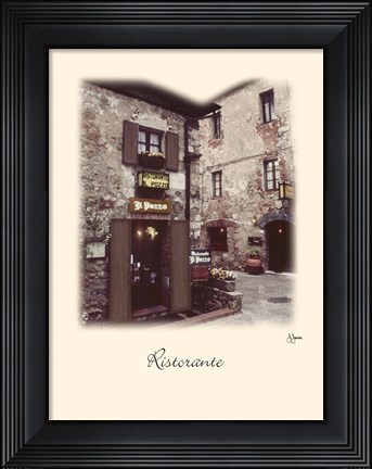 Framed Ristorante Print