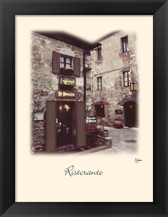 Framed Ristorante Print