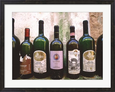 Framed Fine Wine II Print
