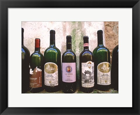 Framed Fine Wine II Print