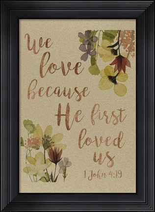 Framed Divine Romance II Print