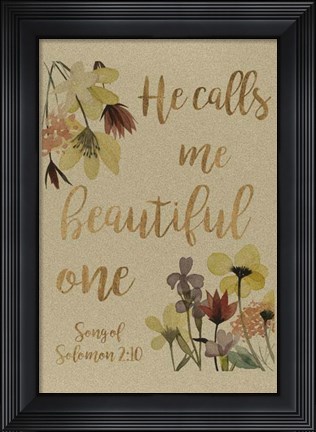 Framed Divine Romance III Print