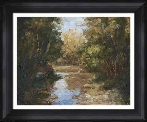 Framed Winding River Print