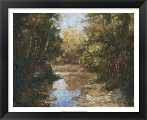 Framed Winding River Print