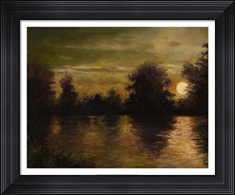 Framed Setting Glow Print