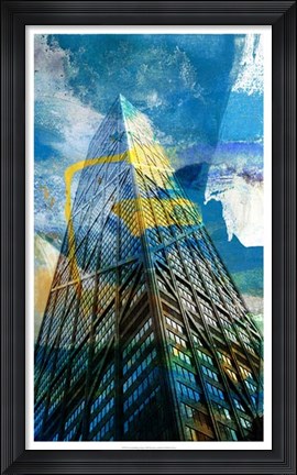 Framed Hancock Building, Chicago Print