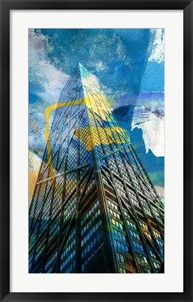 Framed Hancock Building, Chicago Print