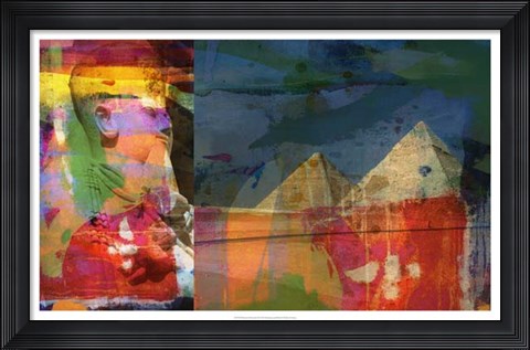 Framed Pharaohs &amp; Pyramids II Print