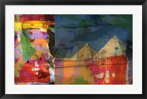 Framed Pharaohs &amp; Pyramids II Print