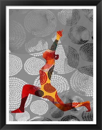 Framed Yoga Pose IV Print