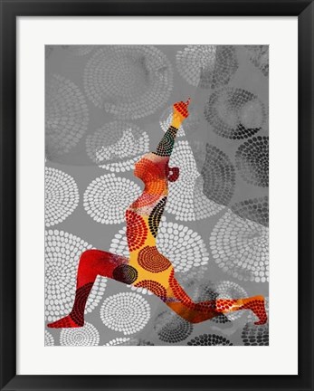 Framed Yoga Pose IV Print