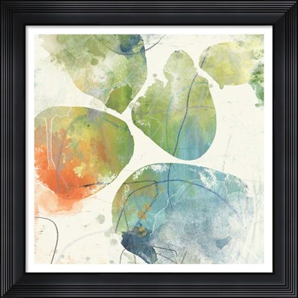 Framed Color Motion I Print