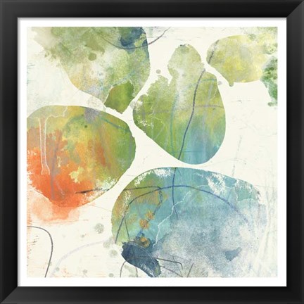 Framed Color Motion I Print