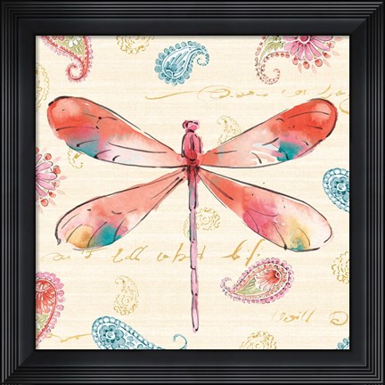 Framed Happy Gypsy VII Print