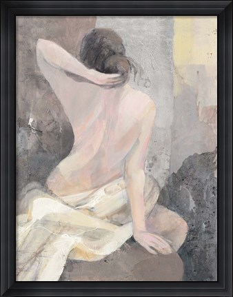 Framed After the Bath I Print