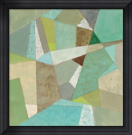 Framed Spa Geo Metric Print
