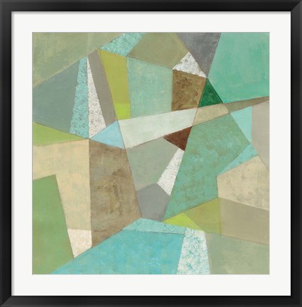 Framed Spa Geo Metric Print