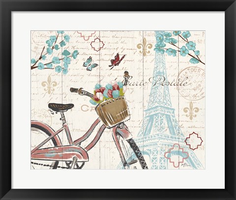 Framed Paris Tour I Print