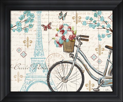 Framed Paris Tour II Print
