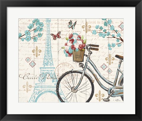 Framed Paris Tour II Print