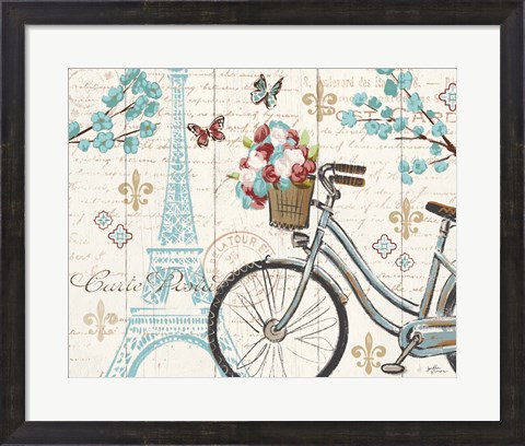 Framed Paris Tour II Print