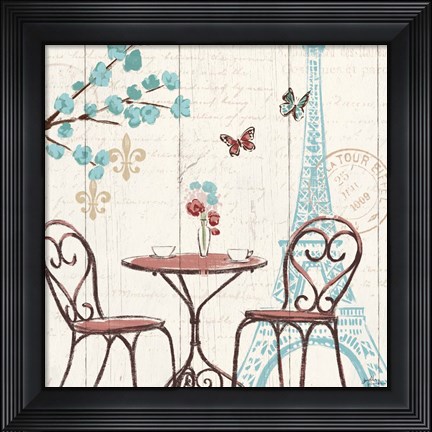 Framed Paris Tour V Print