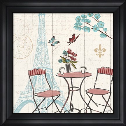 Framed Paris Tour VI Print