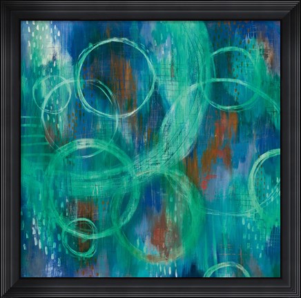 Framed Sky Fields Print
