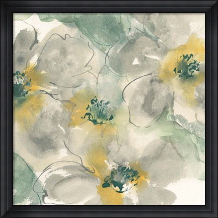 Framed Silver Quince II Print