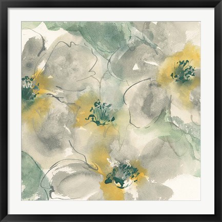 Framed Silver Quince II Print