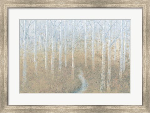 Framed Silver Waters Crop Print