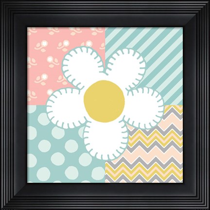 Framed Baby Quilt II Print