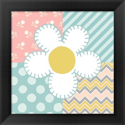 Framed Baby Quilt II Print