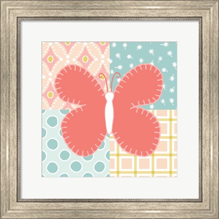 Framed Baby Quilt III Print